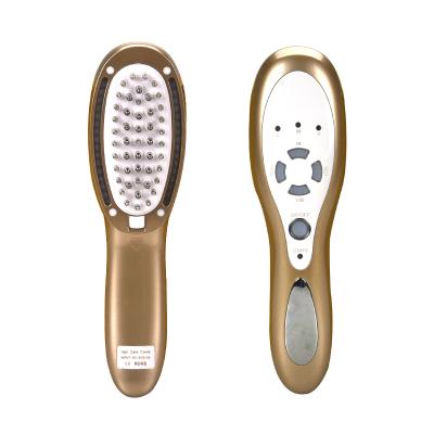 China Water Tank Hairbrush Gold Black Massage Hairbrush Cleaner Portable Electric Ionic Beauty Comb Removable and Washable for sale