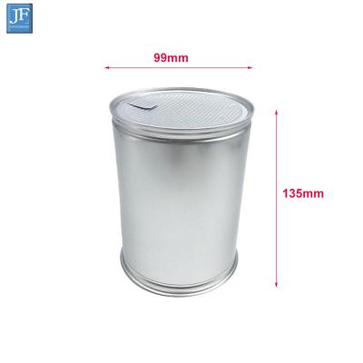 China Wholesale Round Easy Open Lid Milk Powder Container Pumpkin Can Food Grade Infant Milk Powder Box With Easy Open Lid for sale