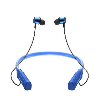 China JG4 Neckband Glow in Dark Headphones Led Earbuds Glow LED Earphones Flashing Light Audifonos Bass Headphone With Mic for sale