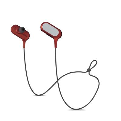 China Portable mini earphone with microphone, neckband wireless stereo headset, sweatproof BT5.0 headphones for sale