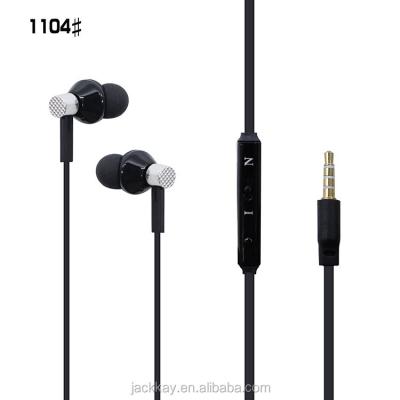 China Mobile In-ear SNHALSAR Earphone With MIC , In-ear Headset Volume Control Earphone for sale