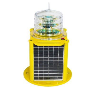 China Aluminum Alloy Professional Design Solar Medium Intensity Aviation Obstruction Light for Chimney Tower Building à venda