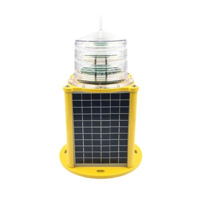 China Aluminum Alloy Aviation Obstruction Light /Flashing Red Solar Obstruction Beacon Light For Tower à venda