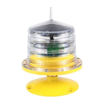 中国 High Impressive Waterproof PC Airfield Solar Led Runway Terminal Light For Emergency Rescue Airport 販売のため