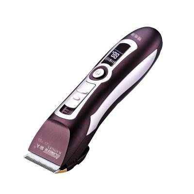 China Cordless/LCD display from1.0mm arrangement/five adjustments to 1.9mm electric professional hair clippers for men hair care product hair trimmer for sale