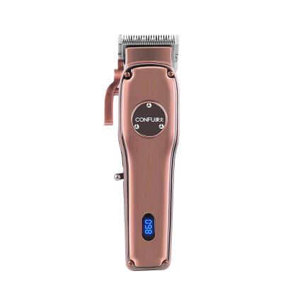 China 3 Hours/Five Filling Adjustment 0.8mm To 2.0mm Professional Hair Clippers For Interesting Hair Clippers Design Mens Hair Trimmer LCD Display for sale