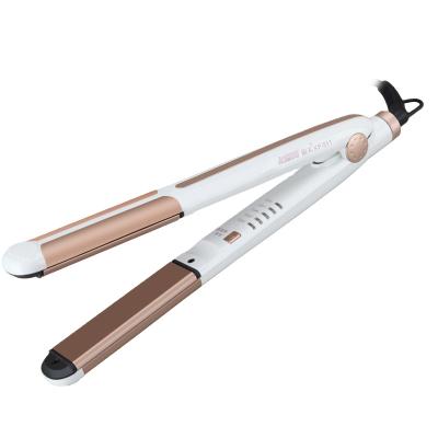 China The LED light appearance temperature of 150℃ ° C at 230°; ° C Confu led displays 2 in 1 hair straightener / curling iron for sale