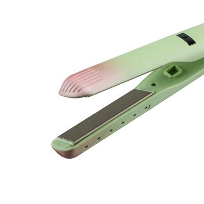 China LCD Display Flat Hair Straightener Wholesale Iron Ceramic Coating Hair Straightener for sale