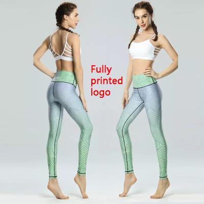 China New Fashion Breathable Sexy Sprot Printed Leggings Custom Workout Prints Yoga Leggings For Women for sale