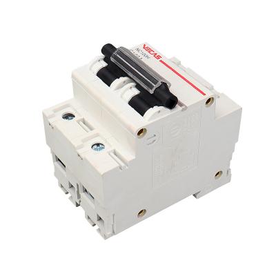 China VECAS Breaker Air Switch High Power Short Circuit Protector NC100H 2P 100A 1 2 3 4 1P 2P 3P 4P 2 Years MINI IEC60942-2 230/415V for sale