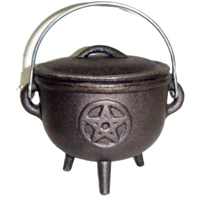 China Factory direct sale viable traditional 3 legged mini witches cauldron for sale