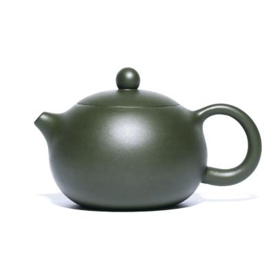 China Hot Selling Clay Xishi Teapot Purely Handmade Authentic Purple Christmas Viable Large Capacity Green Clay Xi Shi Teapot for sale