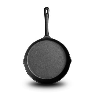 China Sustainable Cast Iron Skillet 3 Piece Home Camp Cookware Grill Cook Set Skillet for sale