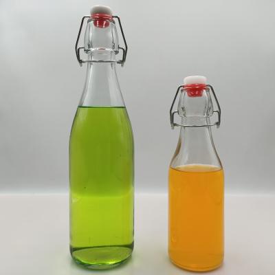 China Hot Selling Beer Beverage Products With Swing Top Plastic Beer Bottle for sale