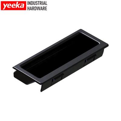 China Places Yeeka Pocket Pull 3301 Series, Cabinet Pull, PA6 GF30, Black for sale