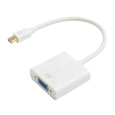 China Free Samples COMPUTER Mini DisplayPort to VGA Adapter (Thunderbolt Compatible) for sale