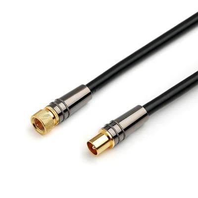 China Hdtv High Performance Metal Shell 90 Degree Assembly Jumper rg6 sma Coaxial Cable for sale