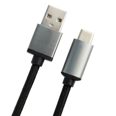 China Mobile Phone Types Wholesale High Quality Type C Fast Speed ​​Transfer Cable Fast Charging Shell 1M Aluminum USB Cable For Sale for sale