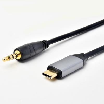 China Aux Cable Type HiFi Male Speaker USB C to 3.5mm Digital Mobile Phone Audio Cable for iPad Pro for Mobile Phone for sale