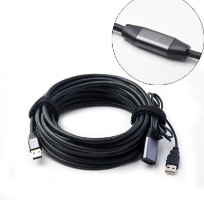 China Usb Devices USB 3.0 Type A Male To A Female Active Extension Cable Cord With Gold Plated Connector for sale