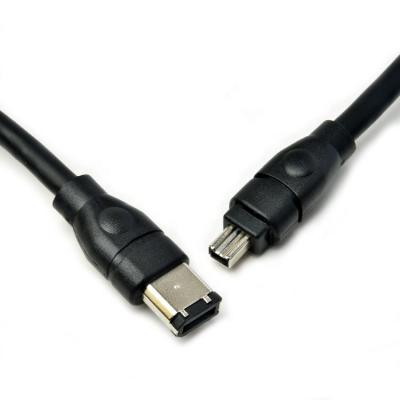 China IEEE-1394 COMPUTER Firewire iLink DV Cable 6Pin - Male 4Pin to Male Firewire Cable for sale