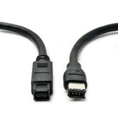 China COMPUTER Firewire 800 to 400 9 to 6 Pin Cable (9pin 6pin), IEEE Firewire 800 1394 9-pin/6-pin Cable for sale