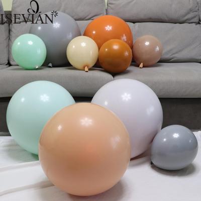 China ISEVIAN Wedding Balloon Orange Stand Customized Balloons 5inch 12inch 24inch For Birthday Party Decoration for sale