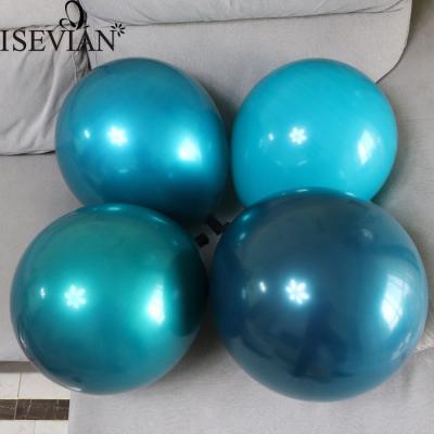 China Wholesale ISEVIAN Wedding Blue Balloons 5 Inch 10 Inch 12 Inch Party Decorations Balloon for sale