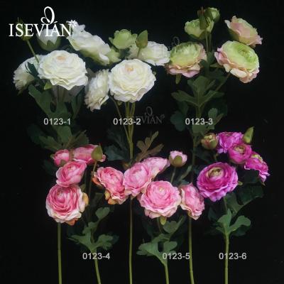 China Wedding Tea Wedding Wholesale ISEVIAN Tianjin Rose Flower Long Stem Silk Rose Flower for Decoration for sale