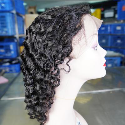 China Wholesale Cheap Bob Wig Lace Front Ready Silky Straight Weft Sunlight Short To Board 8 Inch Body Headband Weave Human Curly Hair Bob Style for sale