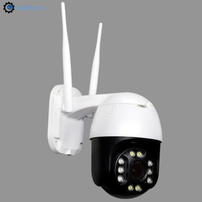 China 2.5 inch outdoor 5MP IR WIFI PTZ two way audio AI motion detection 5X zoom wireless speed dome surveillance IP camera for sale