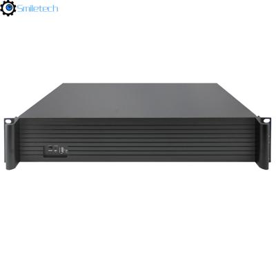 China H.265 64CH 4K 5MP 9 SATA HDD 512M incoming bandwidth intelligent analysis function NVR IP security system for sale