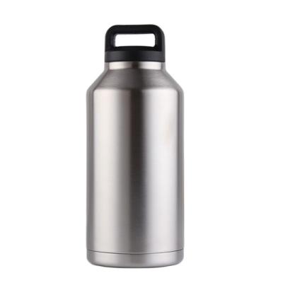 China 2021 High Quality Stocked Double Wall Vacuum Flask Water Bottle 64oz Stainless Steel Insulated Tumbler for sale