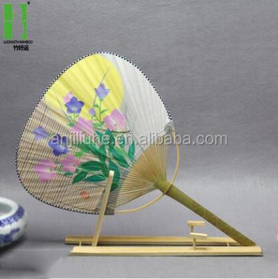 China Japan Decoration Paper Book Bamboo Pallet Fan for sale