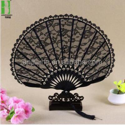 China Europe costom lady summer gifts lace wedding handheld fan for sale