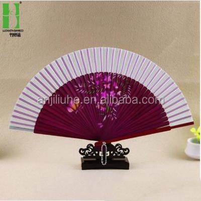 China Japanese Custom Folding Bamboo Hand Fans Handwork Wholesale Product From Japan for sale