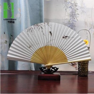 China Elegant Japanese Wonderful Japan Party Fabric Hand Fan for sale