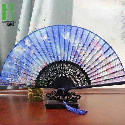 China Japan Chinese style antique fan folding fan, can be cut out for sale