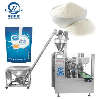 China Factory Price Doypack Spice Flour Milk Powder Premade Bag Filling Pouch Dry Packing Packing Machine for sale