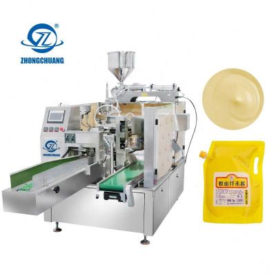 China Food Premade Bag Packing Doypack Bags Coffee Shampoo Coffee Popsicle Oil Tomato Sauce Sachet Soup Liquid Packaging Machine for sale