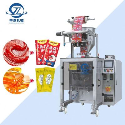 China Food Packing Chicken To Pack Crunchy Effervescent Tablets Blade Frying Oil Filling And Packing Machine for sale