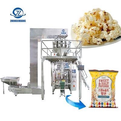 China Chinese Automatic Electronic Bulk Bag Packing Machine Swings Stacked Banana Chips Popcorn Chips Packing Machine Snacks Kurkure Pringels for sale