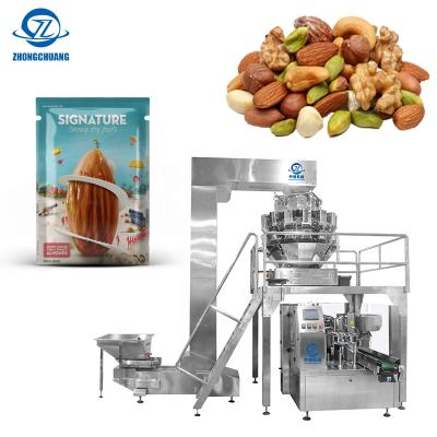 China High Level High Speed ​​Doypack Multihead Spice Pouch Automatic Food Weighing Weigher Premade Bag Packing Doy Multifunctional Packaging Machinery for sale