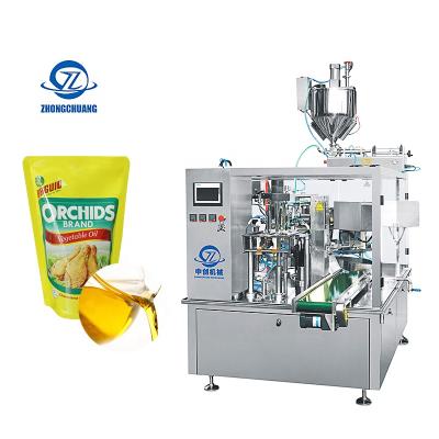 China High Efficiency Sealing Sachet Spices Automatic Pocket Sushi Potato Paste Fruit Juice Milk Filling Liquid Ketchup Packing Machine for sale