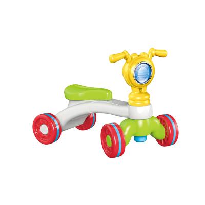 China Toy Four Wheels Baby Balance Car Scooter Baby Walker Swing Car For Kids Ride On Ride On Cars For Toddler Children With Musical for sale