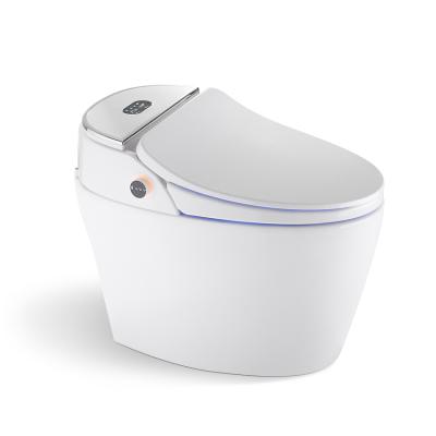 China Tankless Auto Operation Electric Dual Spout Auto Wash Toilet Electric Smart Toilet for sale