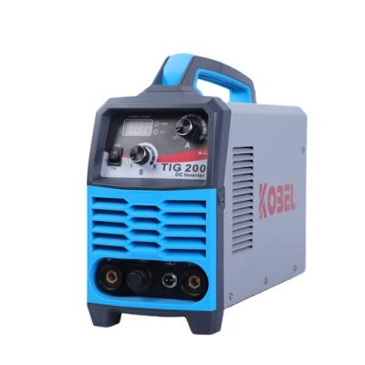 China New Portable Smart Argon Single Phase Igbt Tig-200/250 Tig Welding Machine Tig /mma Argon Arc Welding Machine 2 in 1 Tig Weld for sale