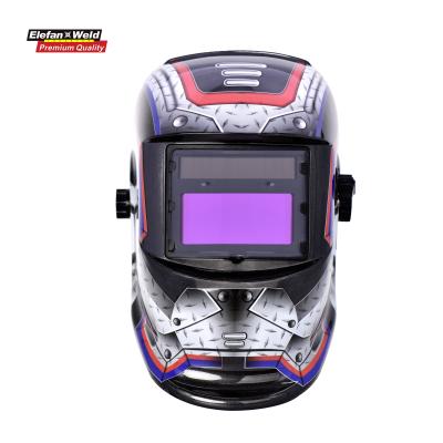 China Long Life Time Solar Power Shade Wide Range Battery Lens Replaceable Welding Helmet For Tig Mig Mma Auto Darkening Welding Helmet for sale