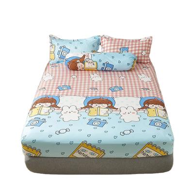 China Luxury Cartoon Extra Warm Comfort Printed Fitted Sheets Set For Kids for sale