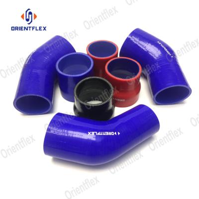 China Silicone + Polyester/Aramid/Fiberglass 3 to 2.75/3.5 to 2.5 4.5 16mm to 13mm Reducer Silicone Coupler Hose for sale